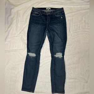 PAIGE jeans Verdugo Skinny Ankle Jeans Sz 29 Stacey Destructed Wash